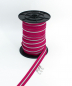 Preview: Endlosreißverschluss metallisiert fuchsia/ silber (1m)
